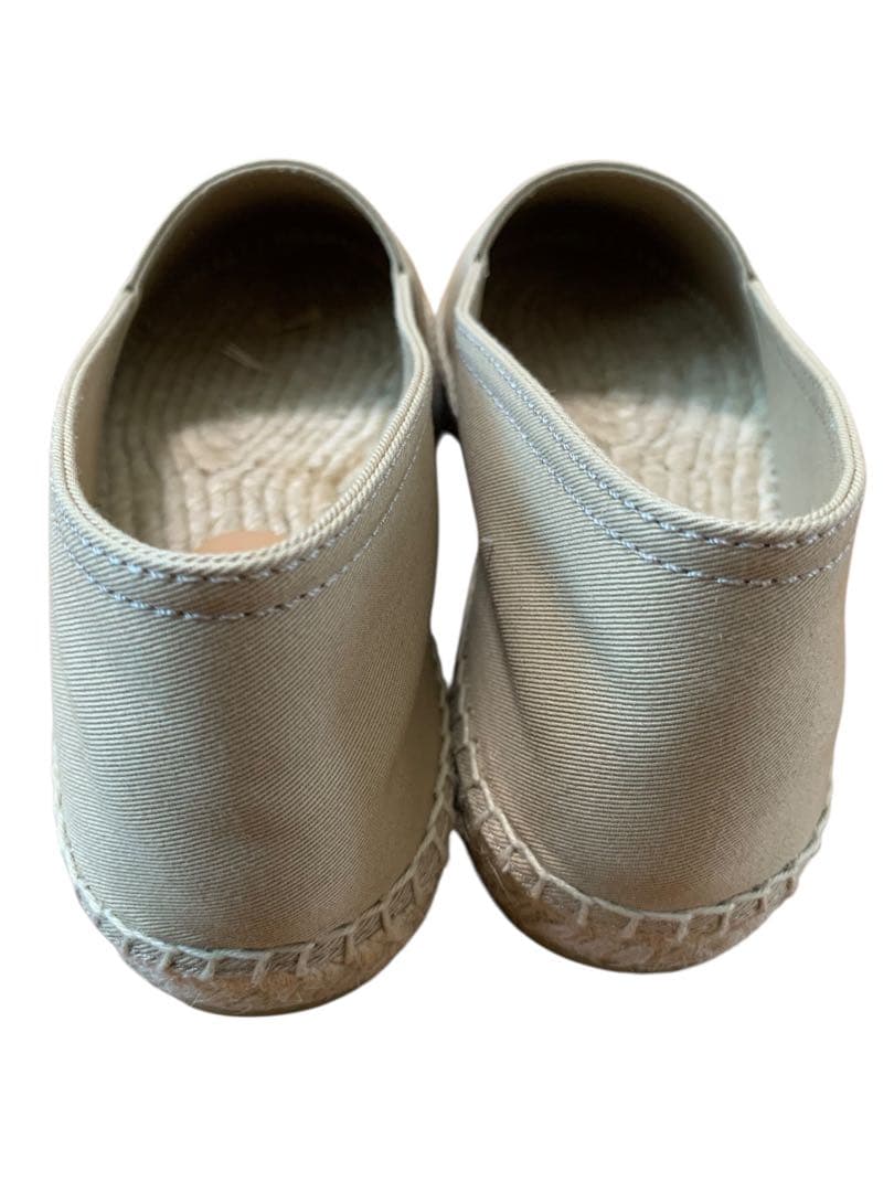 極美品　プラダ　スリッポン　麻　メンズ　2019