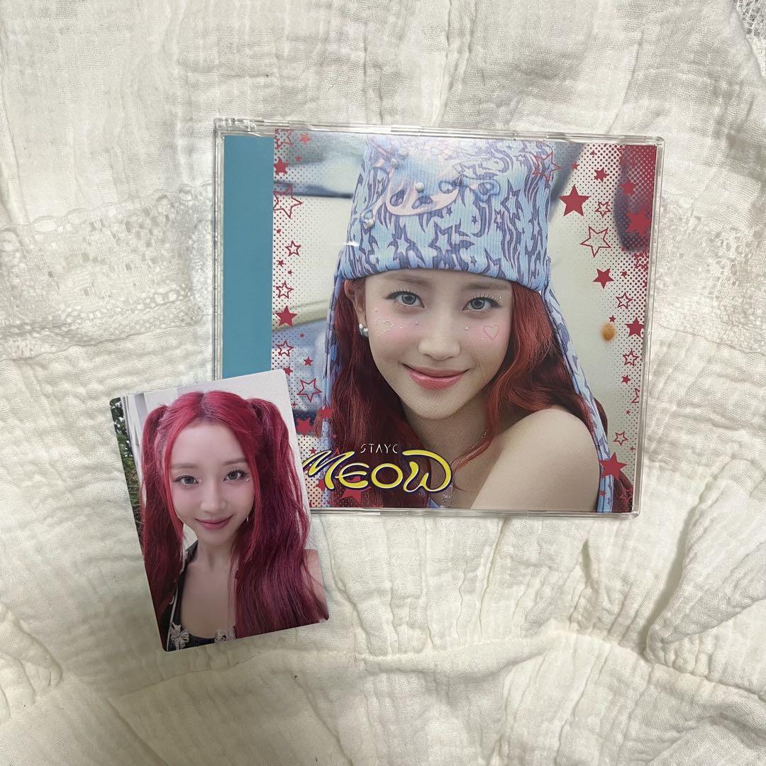 STAYC WITHC スミン センイルポップアップ購入特典トレカコンプ1 STAYC 新品未開封 Lover,Killer CD ラキドロ トレカ スミン