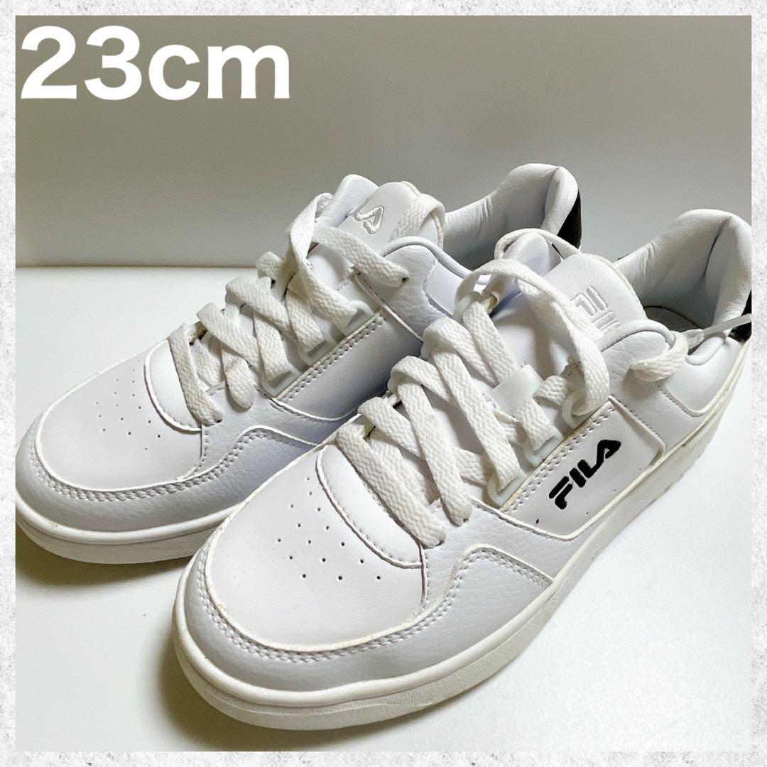 FILA 公式オンラインショップ Aぇ！group佐野晶哉着用 新品，未開封品❗ Aぇ!group 佐野晶哉着用 FILA スニーカー ホワイトブラック 23cm
