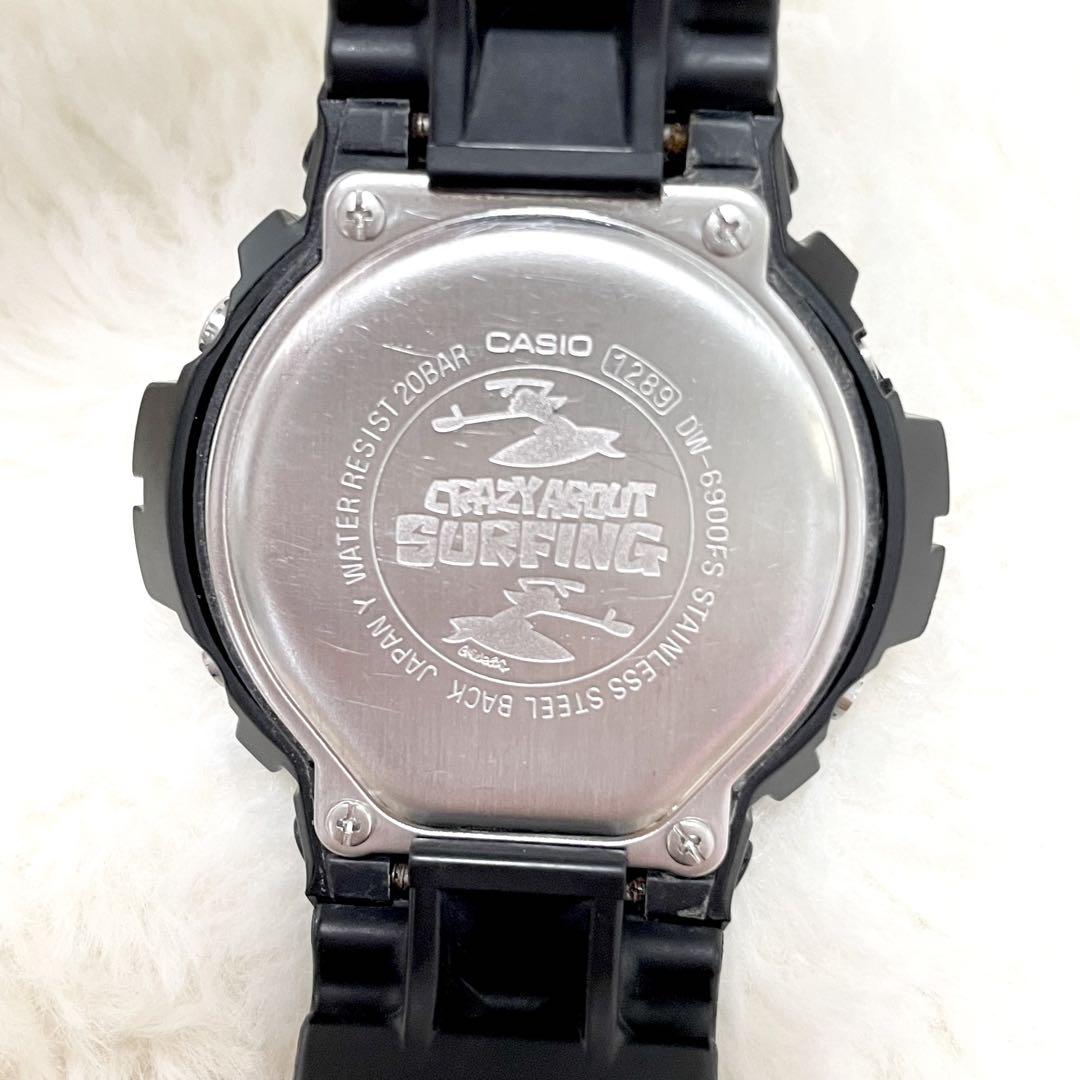 【 光沢ブラック × ピンク】 DW-6900FS ムラサキスポーツ限定モデル 楽天市場】【CASIO】【G-SHOCK×CRAZY ABOUT SURFING】【電池交換