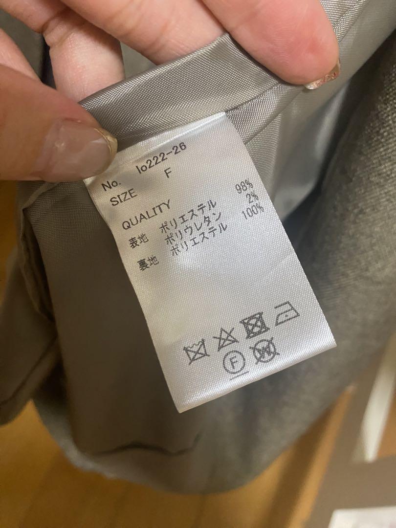 louren sharkskin shape vest ジレ