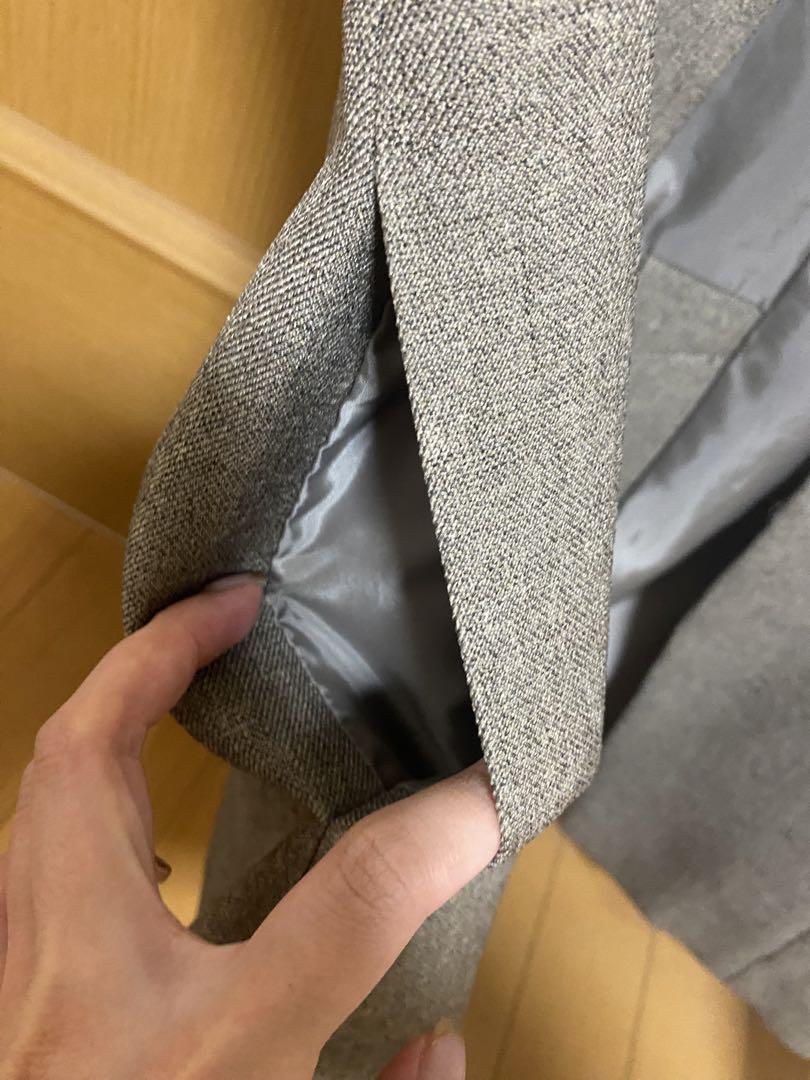 louren sharkskin shape vest ジレ