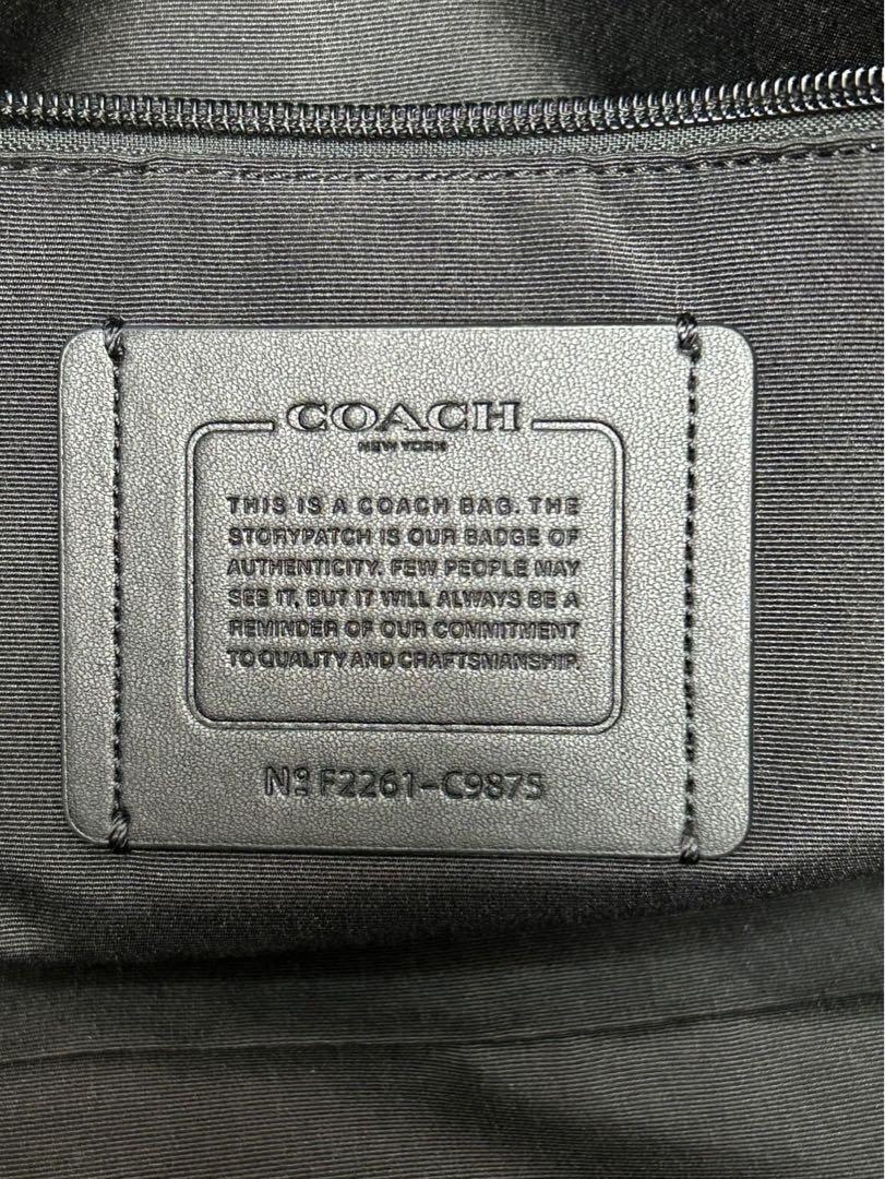 ✅【美品】定価12万　コーチ　メンテ済み　COACH ビジネス 2way レザー