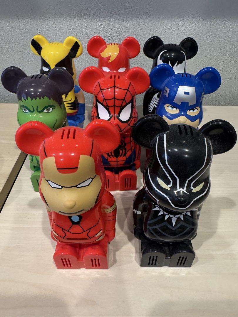 BE@R BRICK MARVEL ベアブリック マーベル クレベリン８体セット