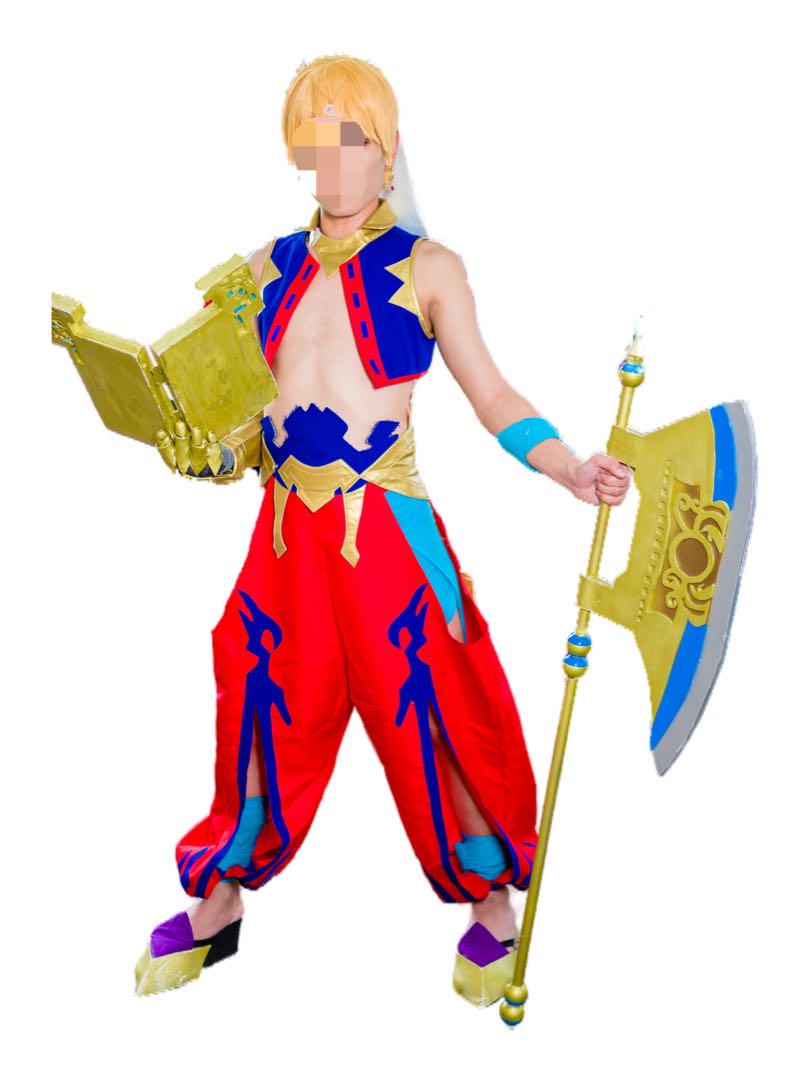 衣装 ウィッグ 武器 キャスターギルガメッシュ コスプレフルセット