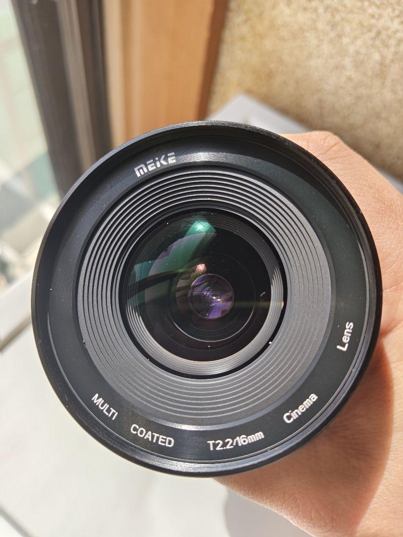 Meike マニュアルフォーカスレンズ 16mm F2.2 (M4/3マウント)