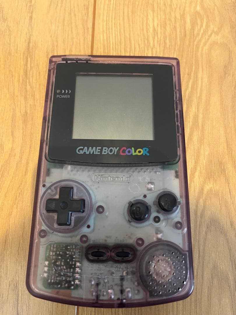 GAME BOY COLOR クリアパープル 本体
