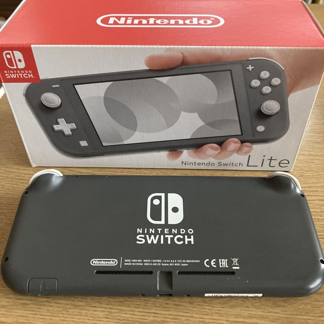 Nintendo Switch Lite グレー 本体 - メルカリ