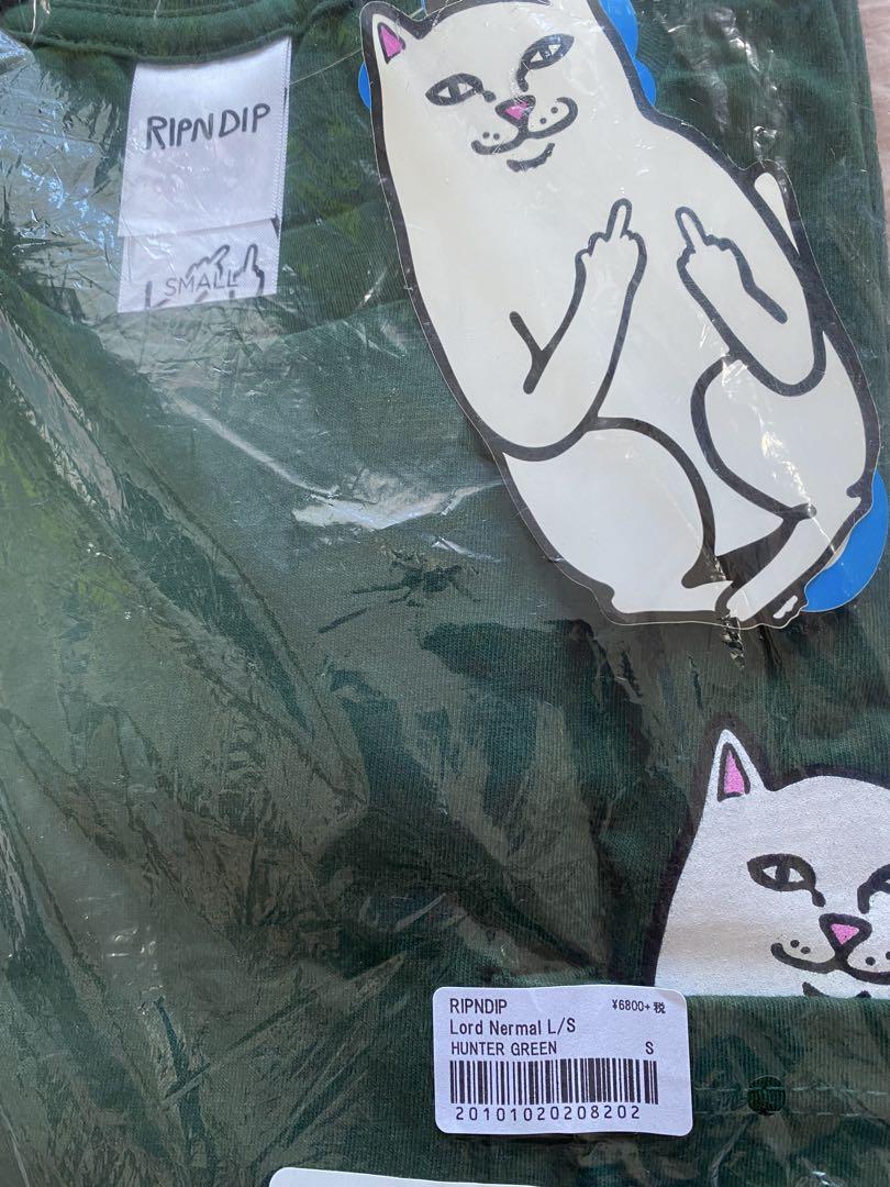 RIPNDIP 正規店購入 新品未開封 ロンT S ストリート系