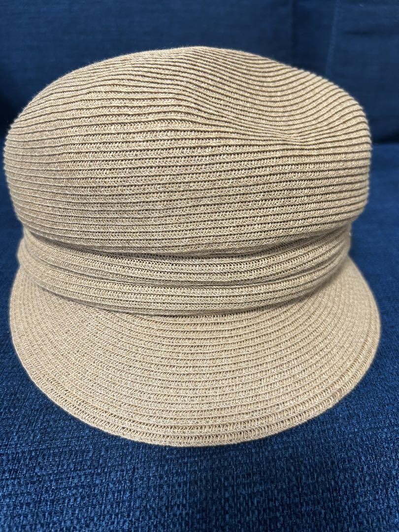 正規取扱店】 BRIDE 新品カシラca4la HAT チュールリボン麦わら