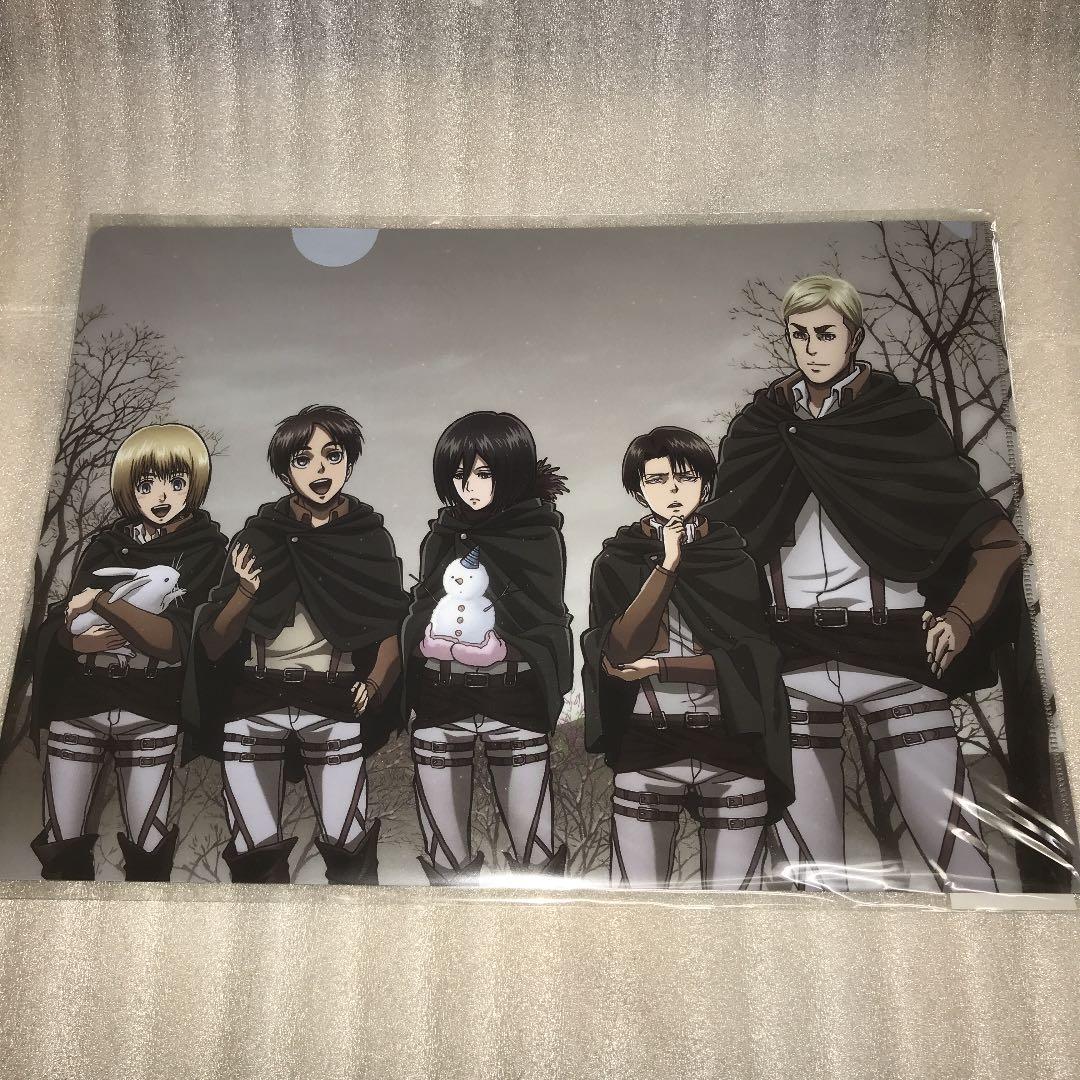 進撃の巨人 限定 クリアファイル リヴァイ エルヴィン エレン ミカサ アルミン Sale Off 進撃の巨人 限定 クリアファイル リヴァイ エルヴィン エレン ミカサ アルミン Sale Off