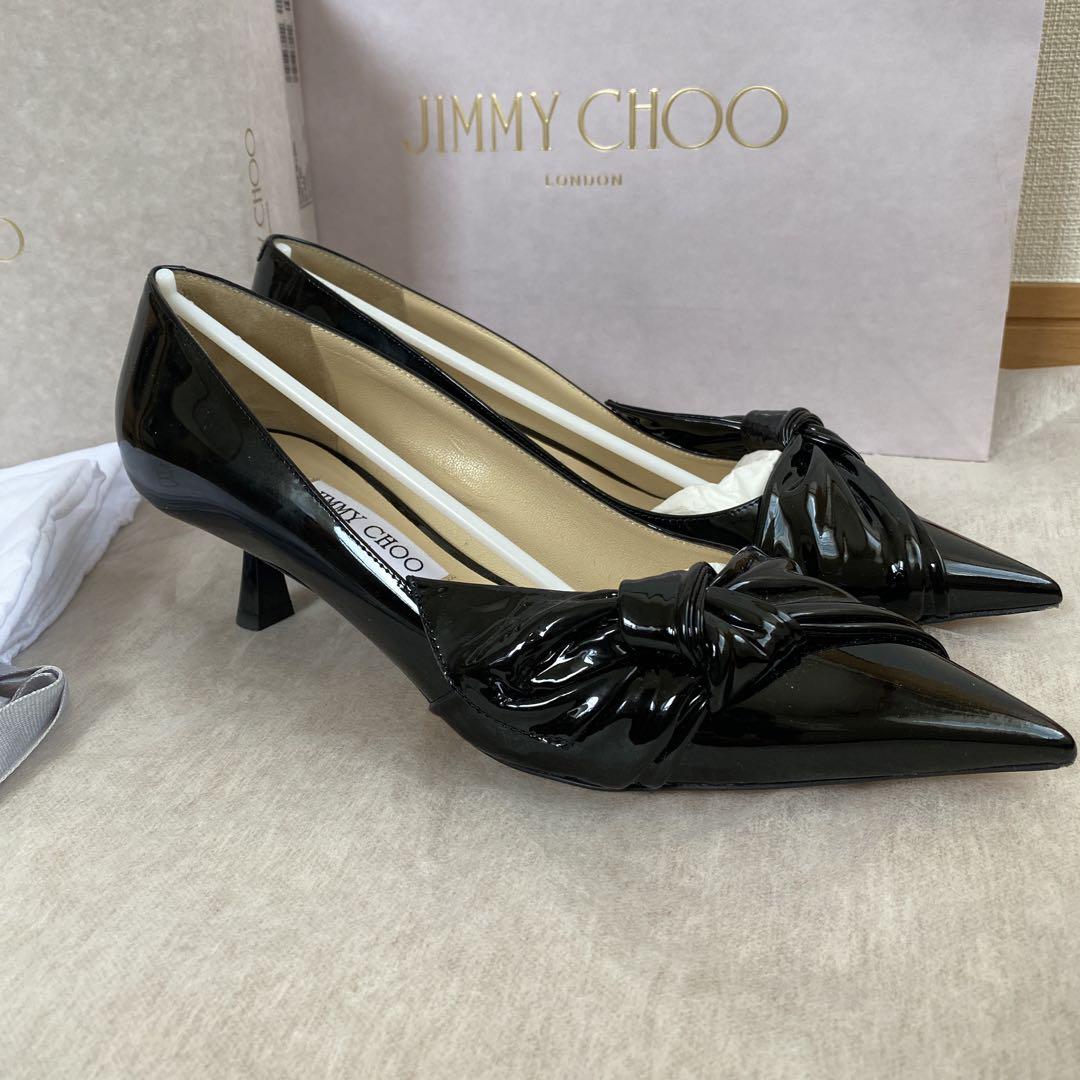 ⭐︎国内完売品⭐︎ジミーチュウ　ELINOR45   39ハーフ