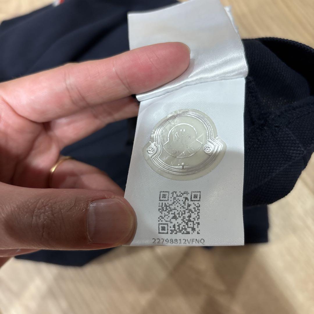 モンクレール　ポロシャツ　サイズL ネイビー　国内正規品