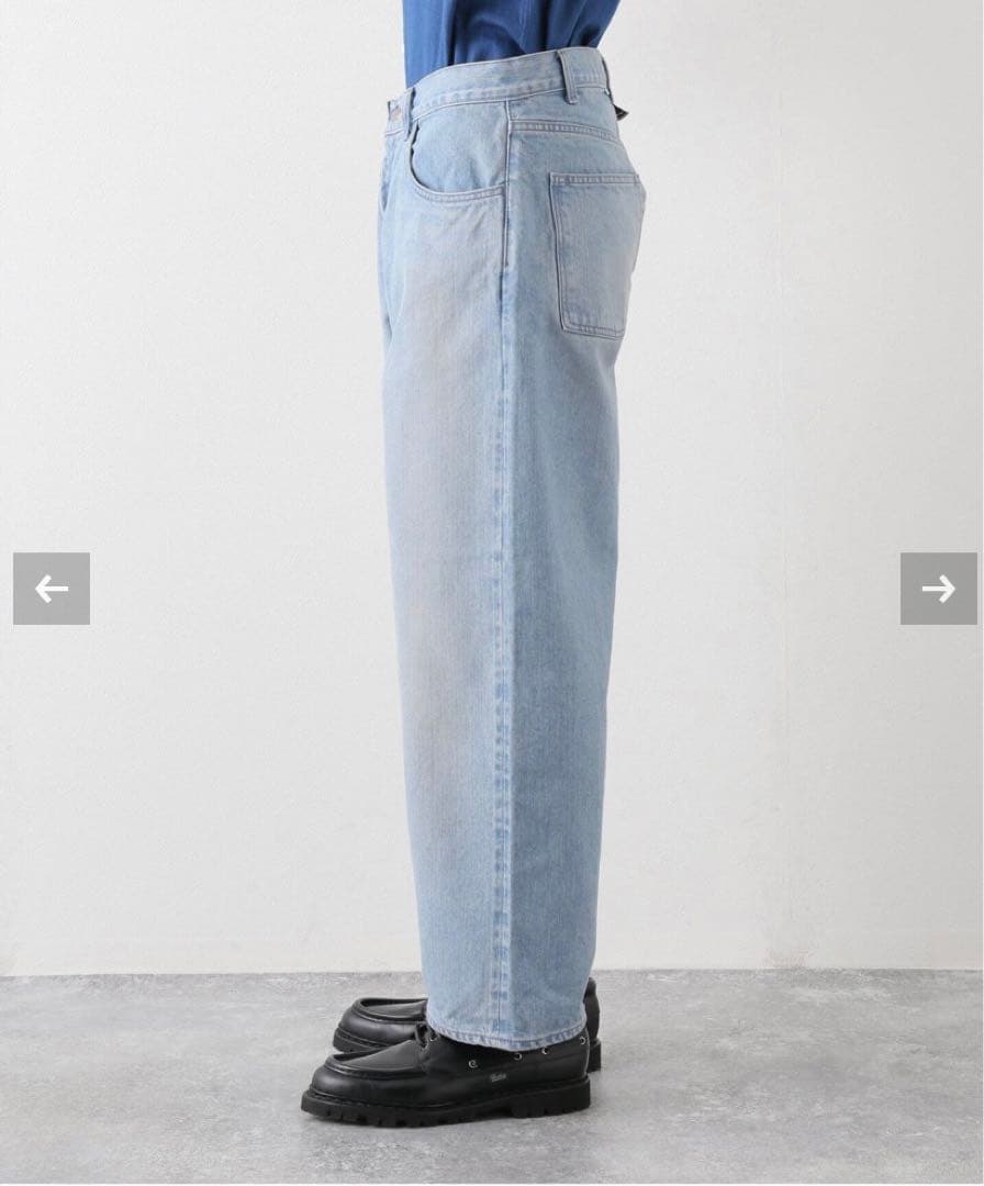 N*K様 CIOTA シオタ スビンコットンバギーデニム CIOTA (シオタ) インディゴ スビンコットン 13,5oz バギーデニム