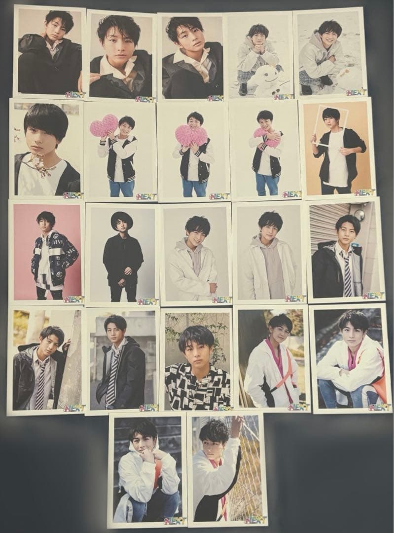 柏木悠 EBiDAN NEXT生写真 コンプセット目立った傷や汚れなし