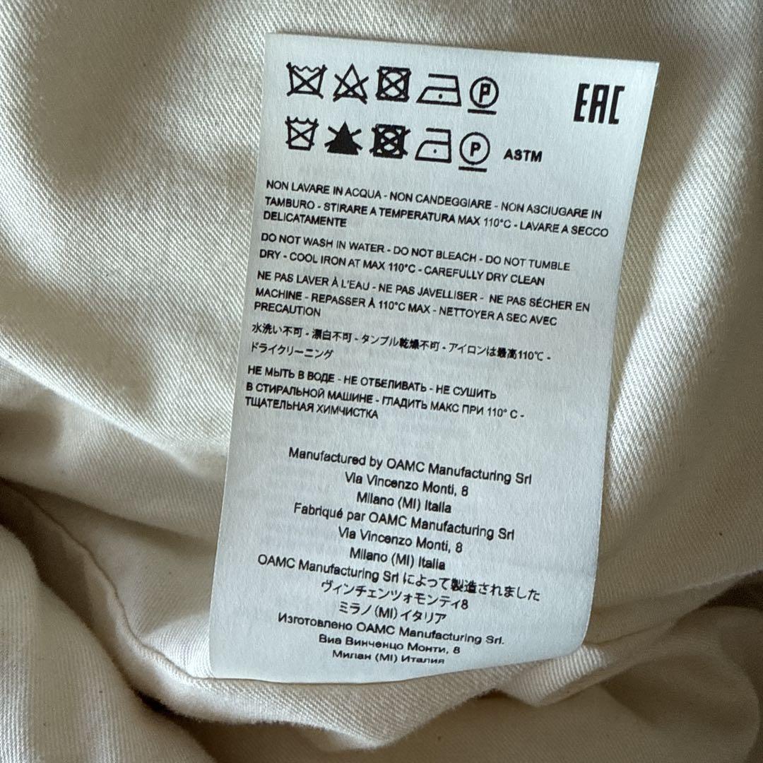 最終値下げ23AW OAMC Taos bomber L タグ、ハンガー付き - メルカリ 最終値下げ23AW OAMC Taos bomber L タグ、ハンガー付き - メルカリ