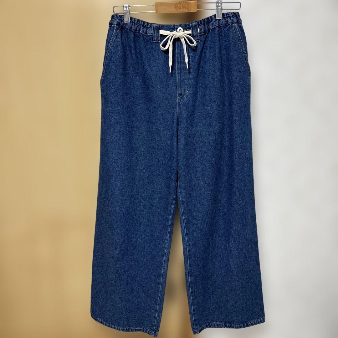 完売品　スタディオクリップ　ストレートデニム　ブルー　L サイズ