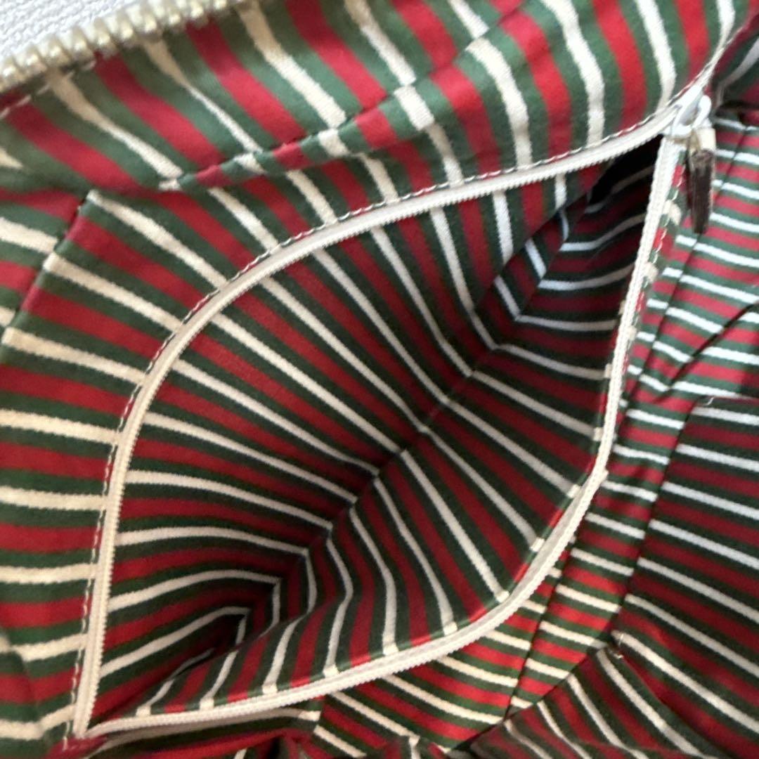 GUCCI GGパターン トートバッグ ベージュ/ホワイト