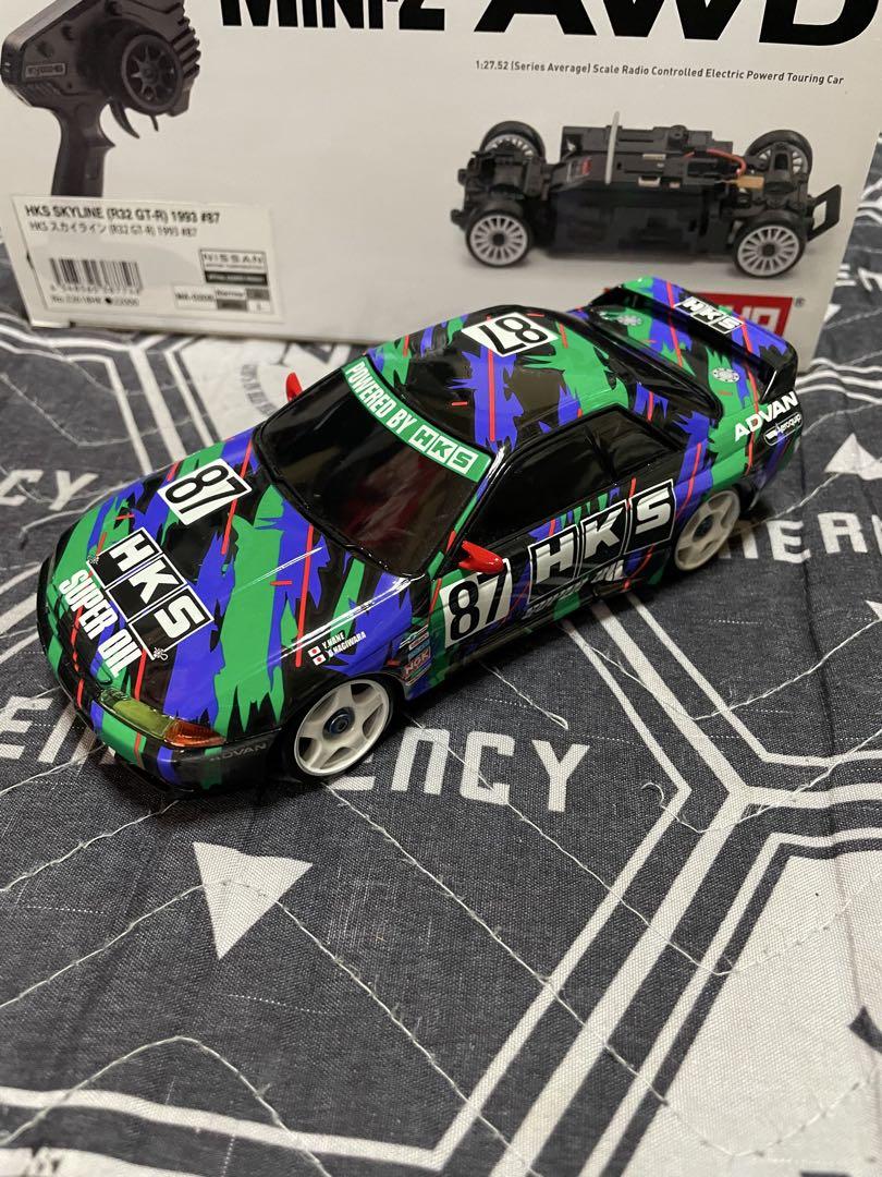 ミニッツAWD HKS スカイライン　ジャイロ付き