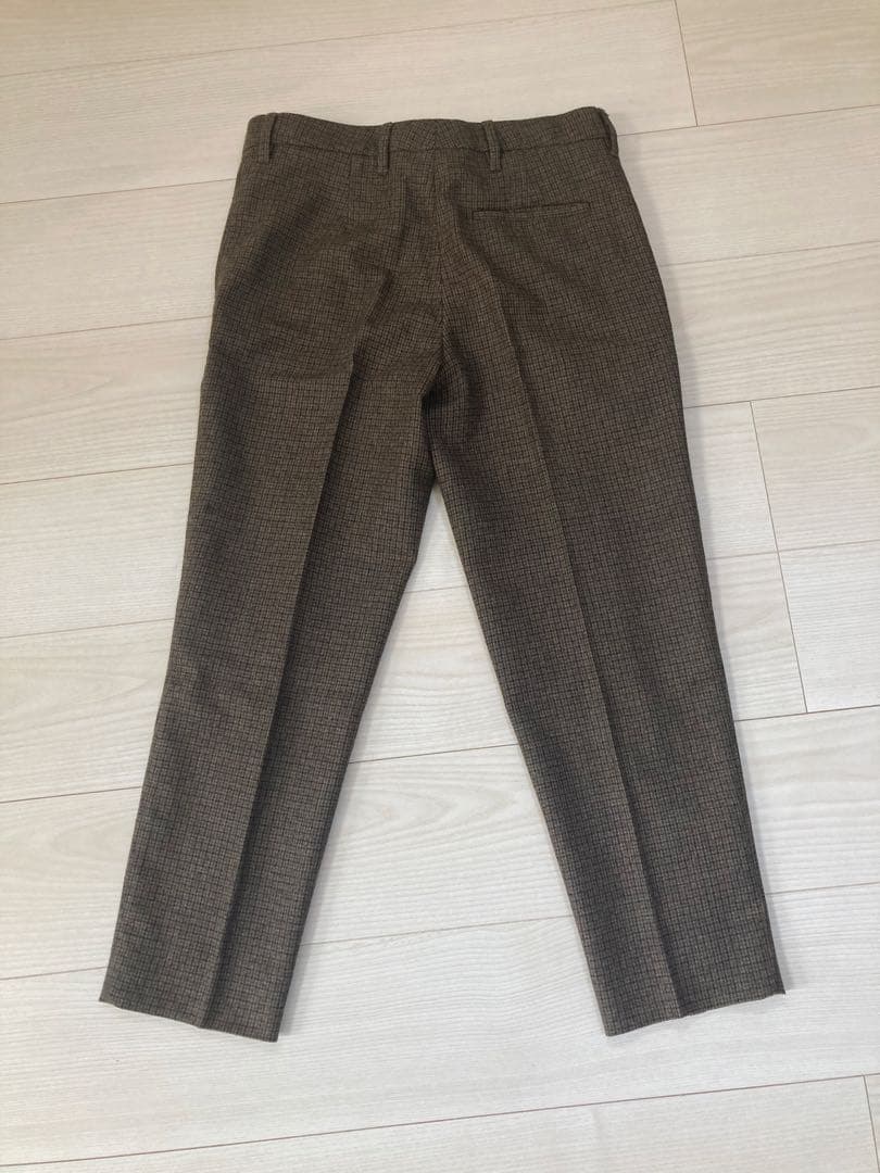 miu miu チェック柄 スラックス サイズ40