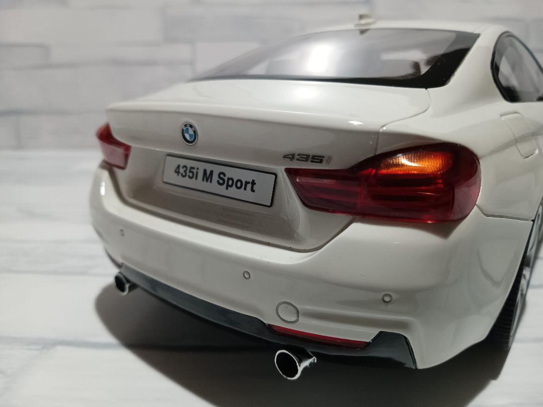 1/18 BMW M435i ホワイト　ミニカー　4シリーズ