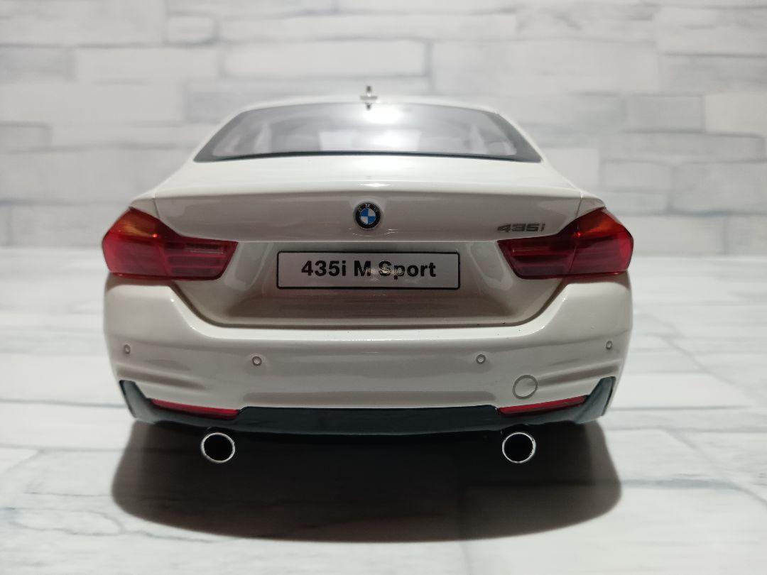 1/18 BMW M435i ホワイト　ミニカー　4シリーズ
