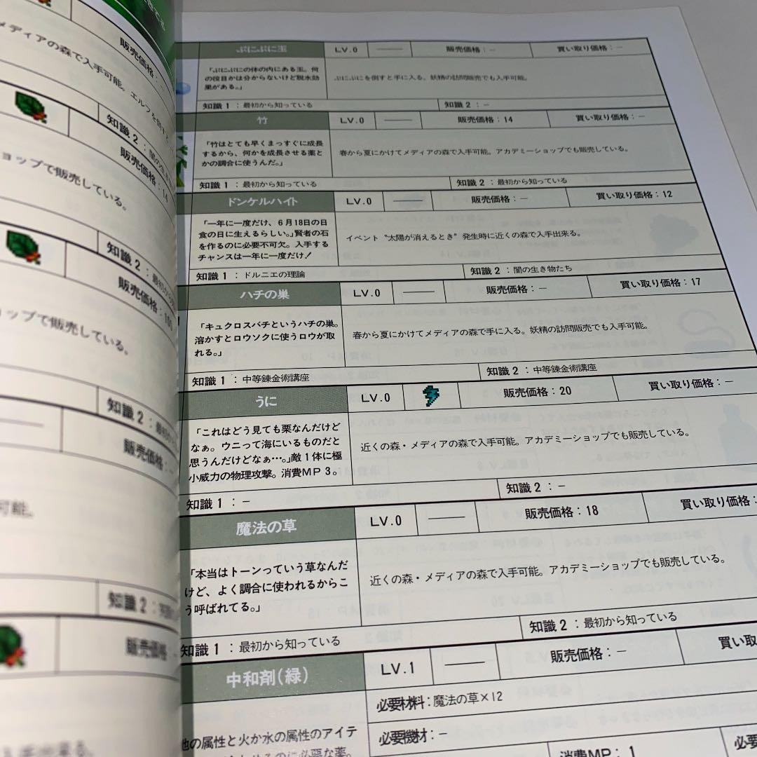 メルカリ マリーのアトリエ 設定資料集 アート エンタメ ホビー
