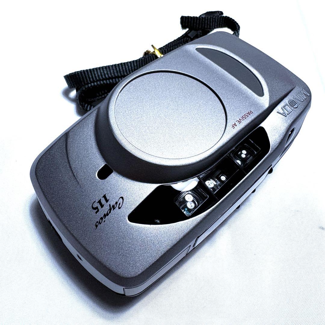 MINOLTA Capios 115 フィルム　コンパクトカメラ　完動品 MINOLTA Capios 115 コンパクト フィルムカメラ ミノルタ 美品