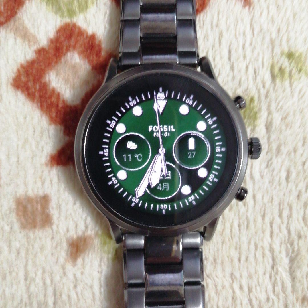fossilスマートウォッチ美品