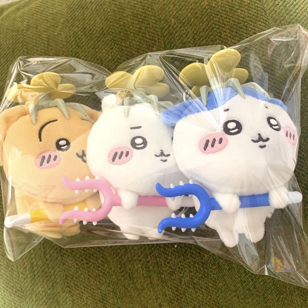 新品 未使用 タグ付き ちいかわ 辰年 ぬいぐるみ 3点セット