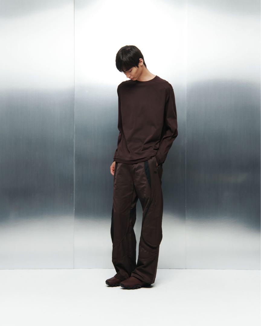 トップス SANSANGEAR MESH PANELED LONG SLEEVE