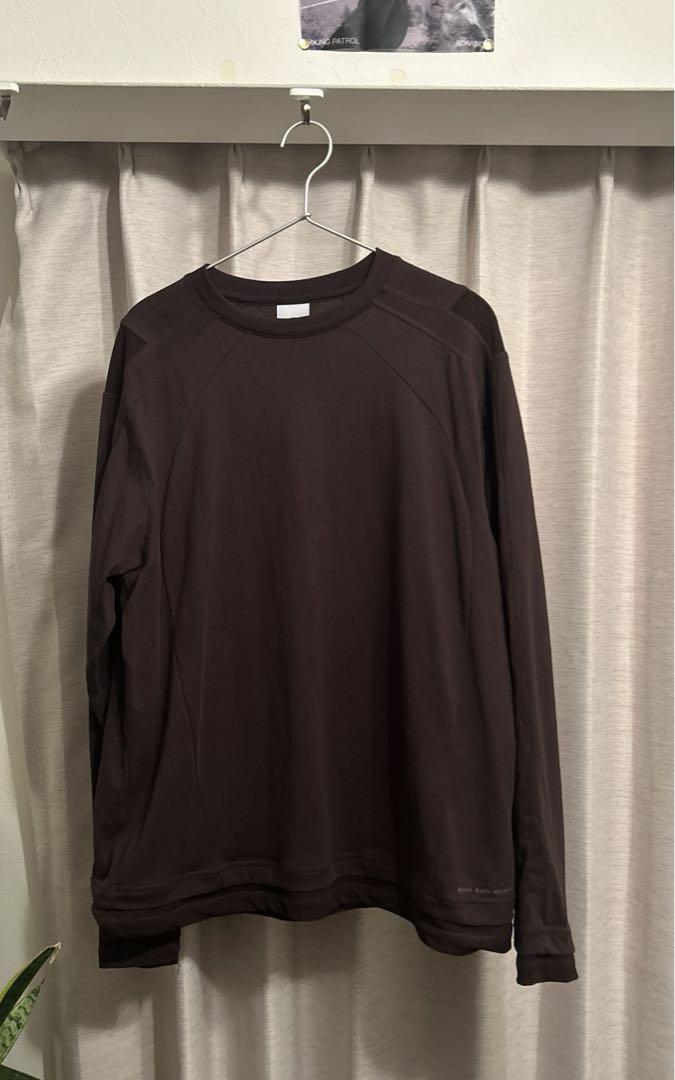 トップス SANSANGEAR MESH PANELED LONG SLEEVE