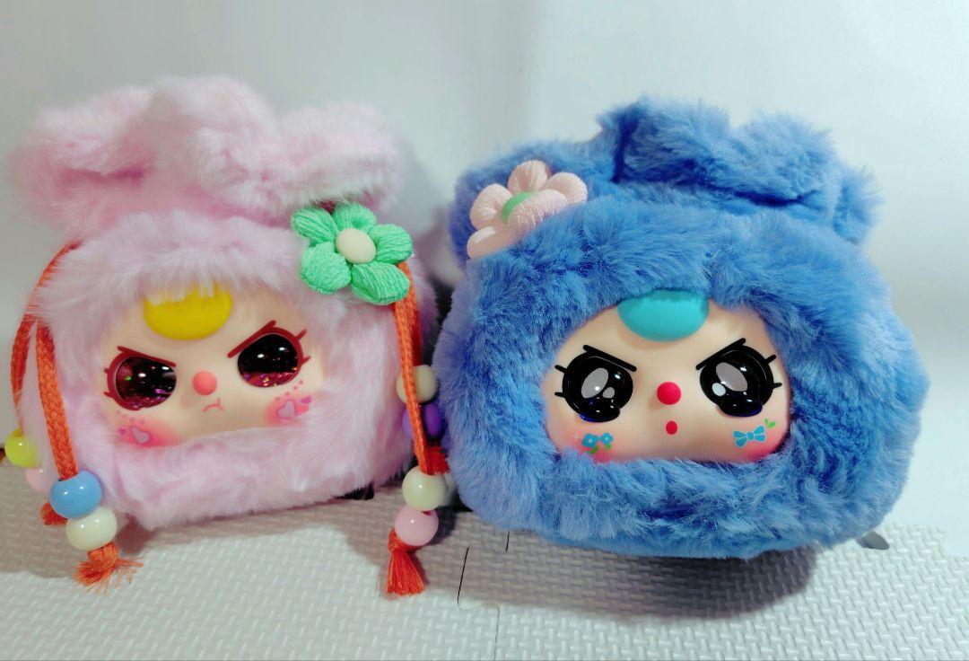 babythree 巾着 ブルー ピンク お得セット - メルカリ