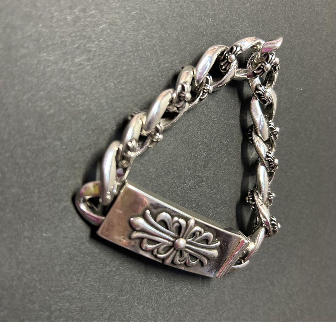 シルバー925 ブレスレット チェーン バングル アクセサリー クロス シルバー925 ブレスレット チェーン バングル アクセサリー