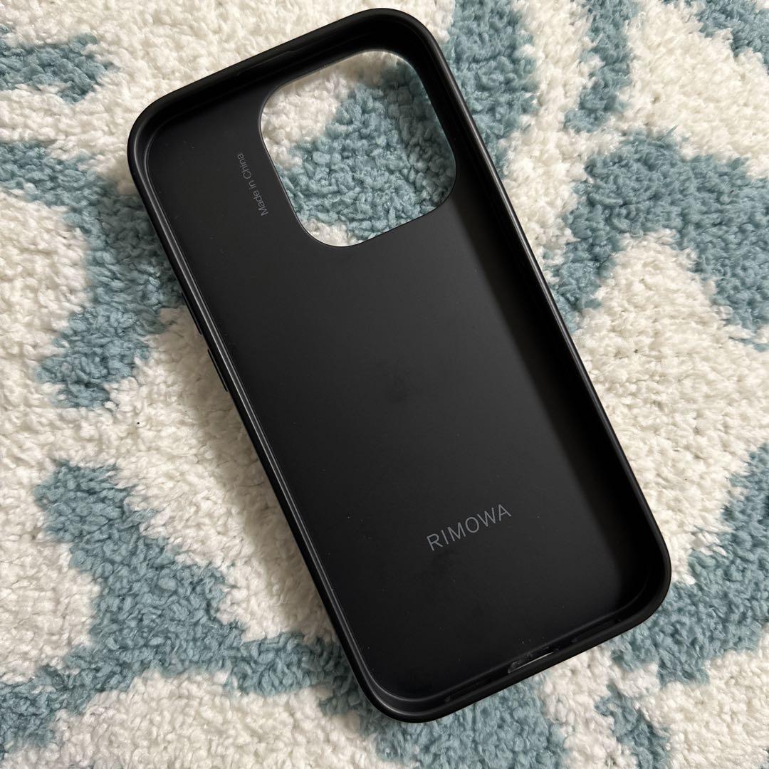 iphone 14 proケース リモワ ブラック（RIMOWA リモワ iPhone 14