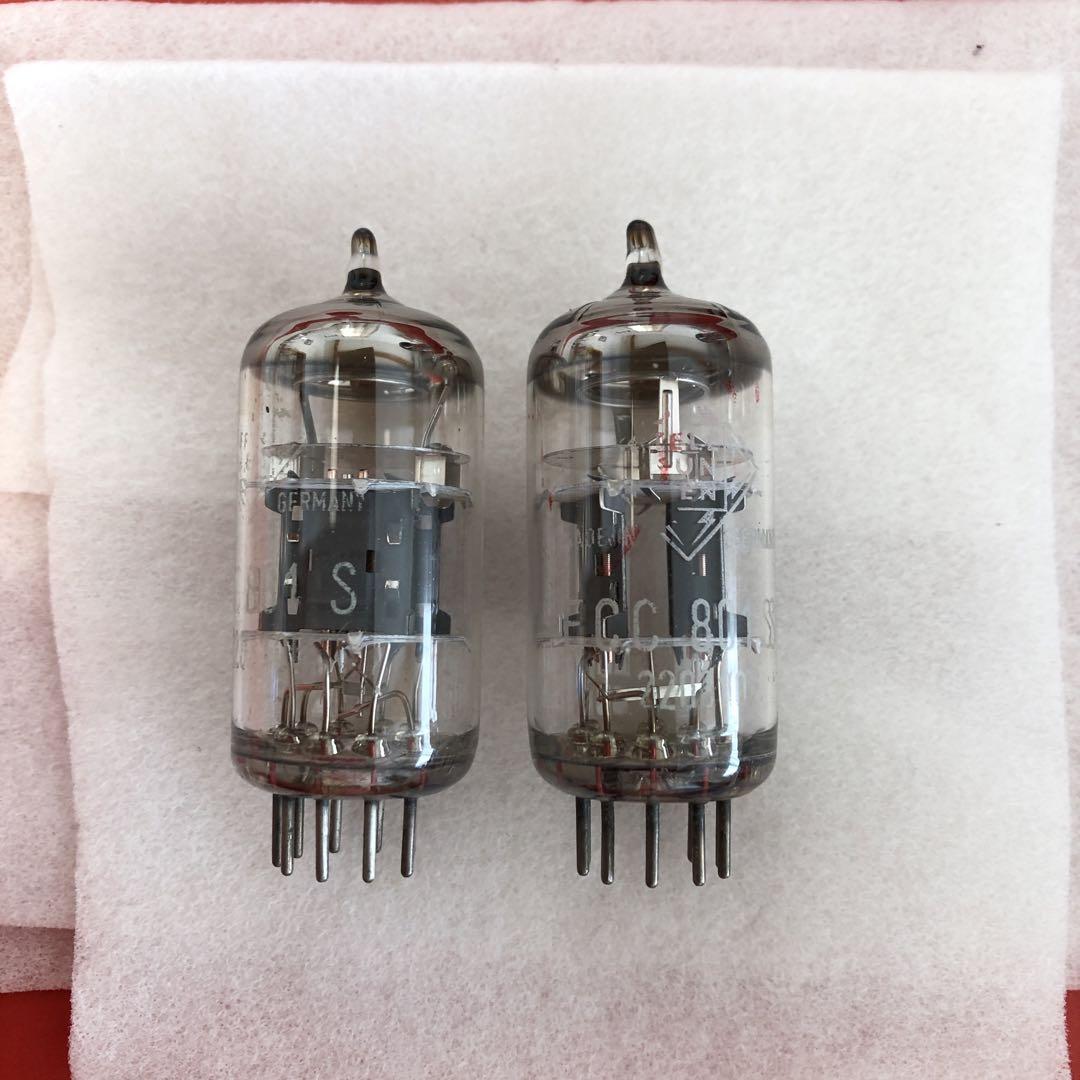 けんちゃん様専用 真空管 TELEFUNKEN ECC801S ダイヤマーク2本 てな