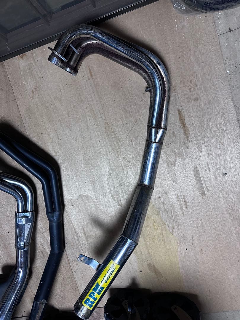 XJR400 RPMマフラーやや傷や汚れあり