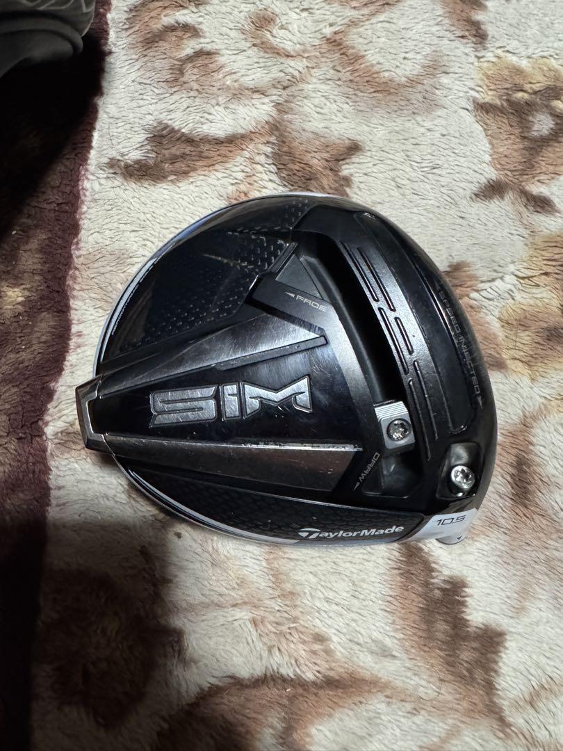 TaylorMade SIM ドライバー 10.5度ヘッドのみ ヘッドカバー付き