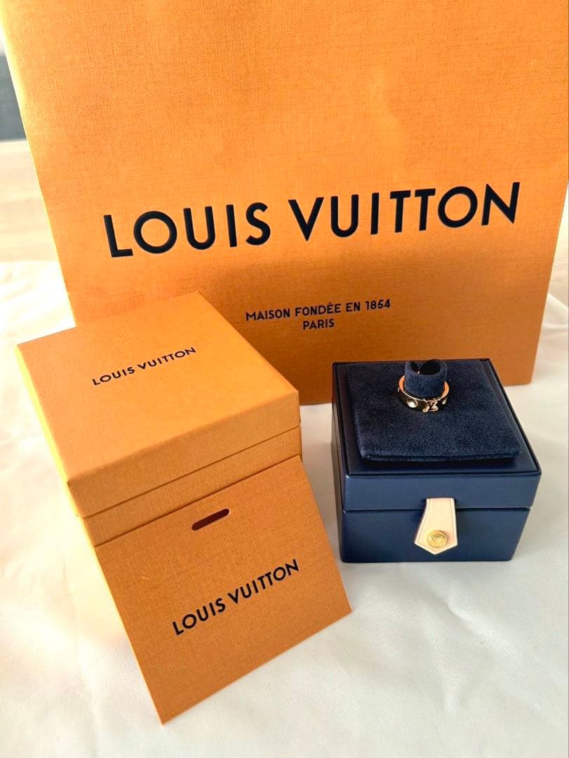 LOUIS VUITTON リング バーグアンプラント ピンクゴールド
