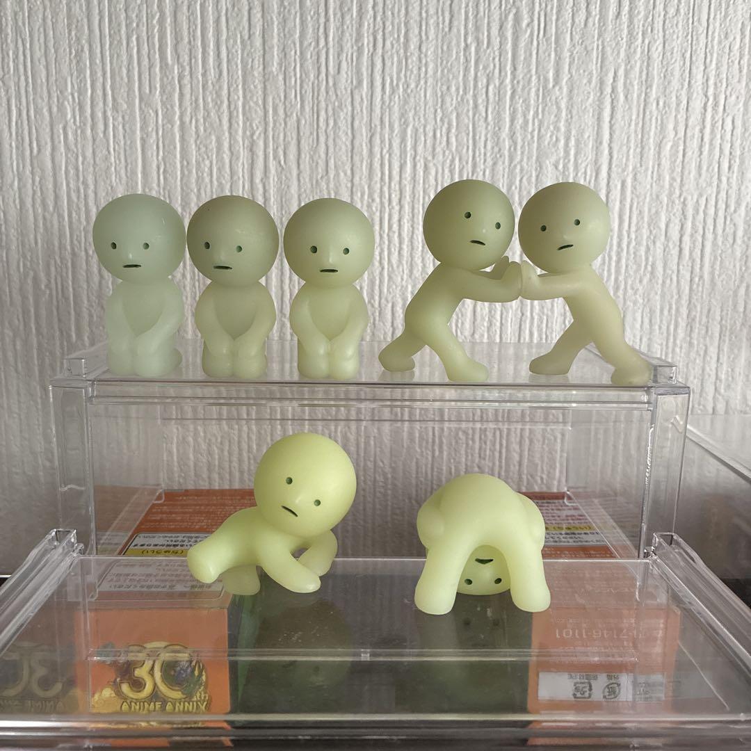 スミスキー　smiski series2,3,4　廃盤品　蓄光フィギュア