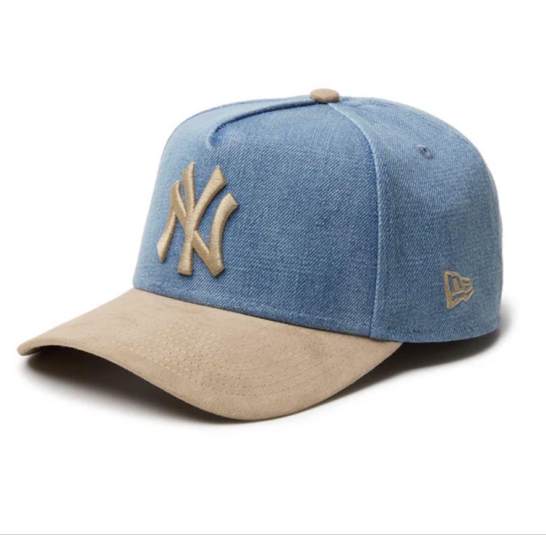 New Era A Frame yankees デニム