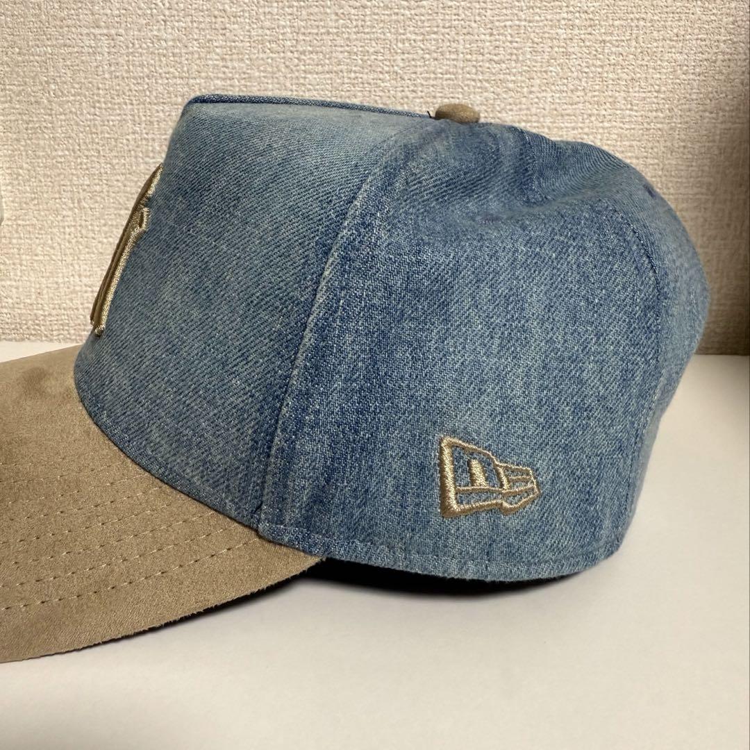 New Era A Frame yankees デニム