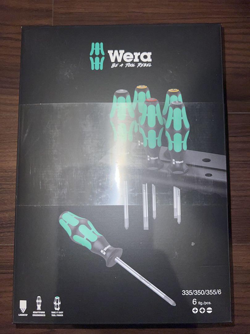 Wera ドライバーセット 335/350/355/6 6本セット