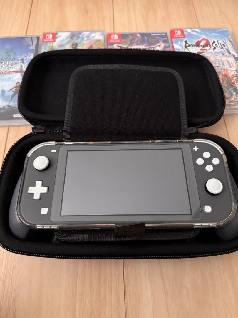 Nintendo Switch Lite + ゲームソフト5本 + ケース