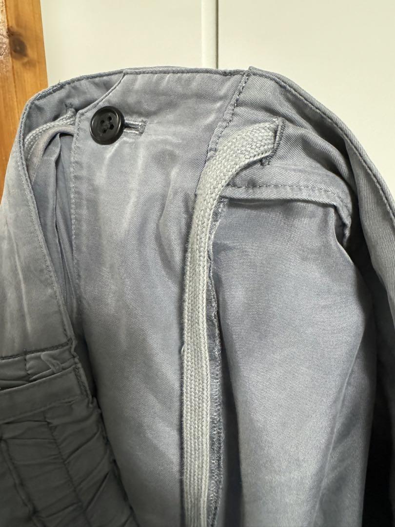 21SS 日本製 stein CUPRO WIDE EASY TROUSERS 画像9