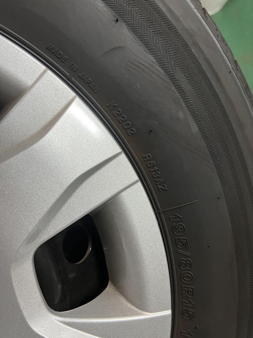 ハイエース用15インチ ホイール・タイヤセット