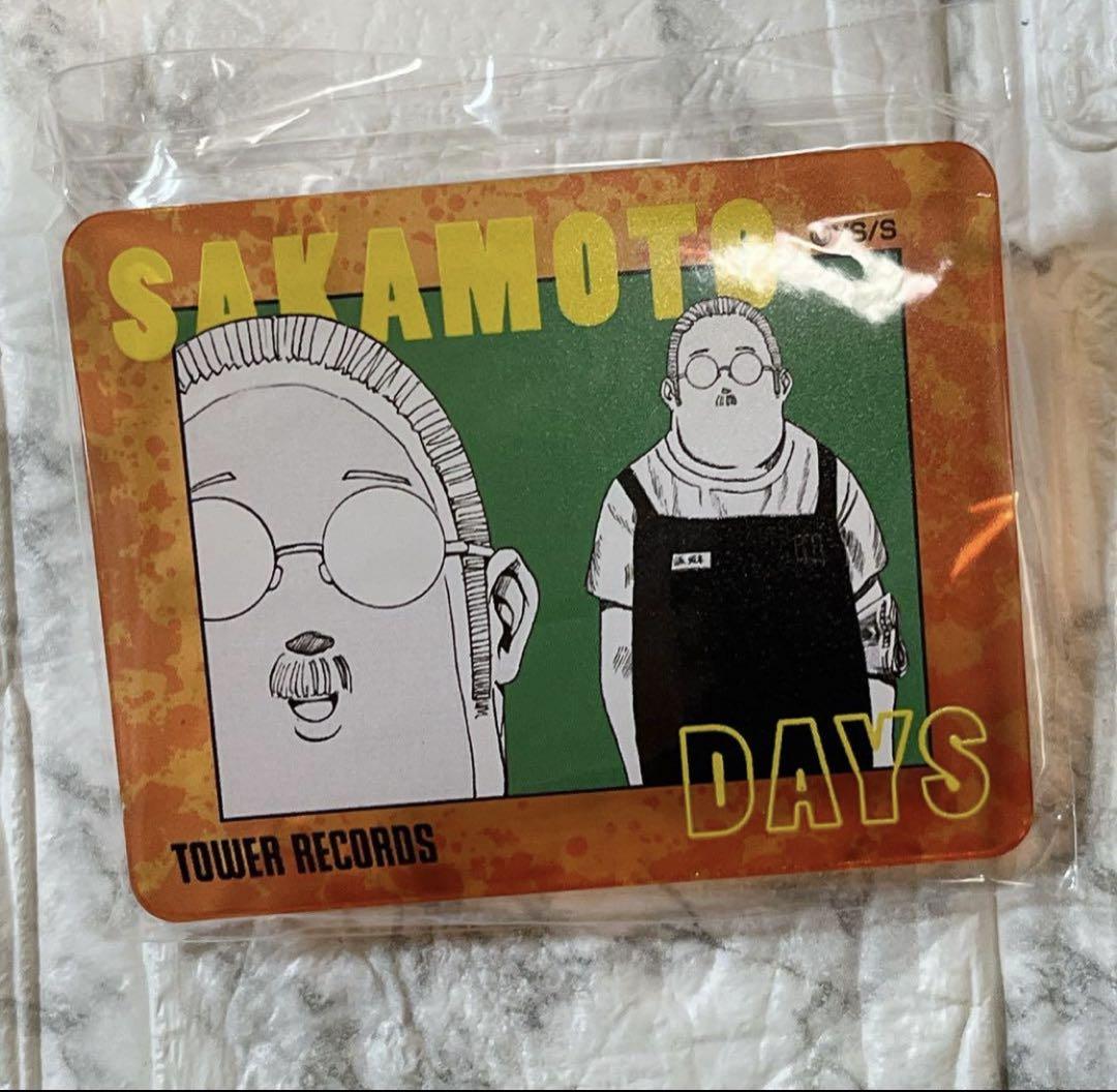 サカモトデイズ タワーレコード アクリルバッジ 坂本太郎