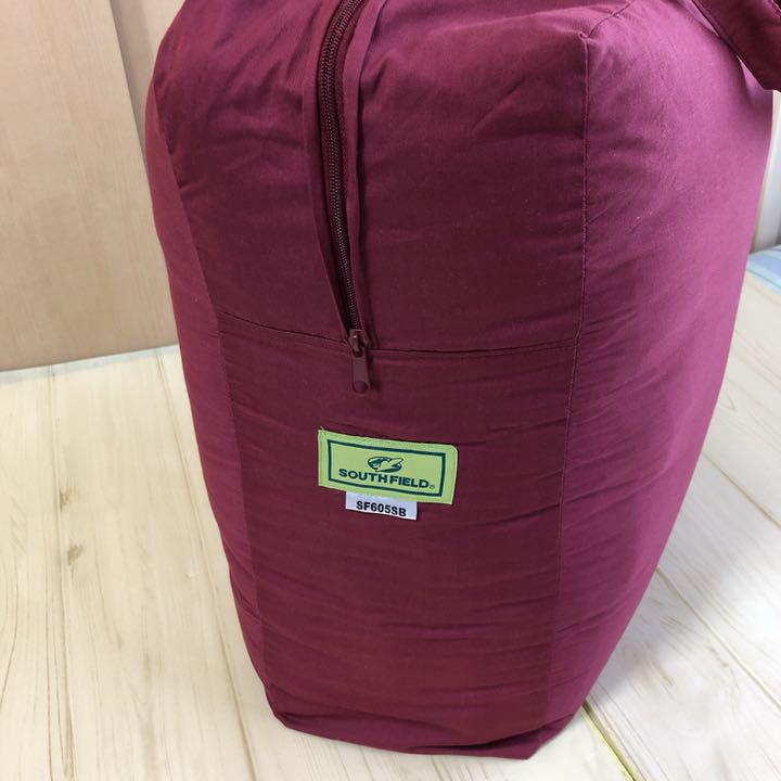【美品　お値下げ】　SOUTH FIELD サウスフィールド　シュラフ　寝袋 SOUTH FIELD シュラフ 寝袋 SF400SB レッド - メルカリ