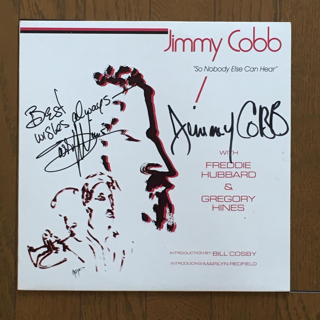 ジャズ 完全オリジナル自費製作盤 Jimmy Cobb サイン入りレコード