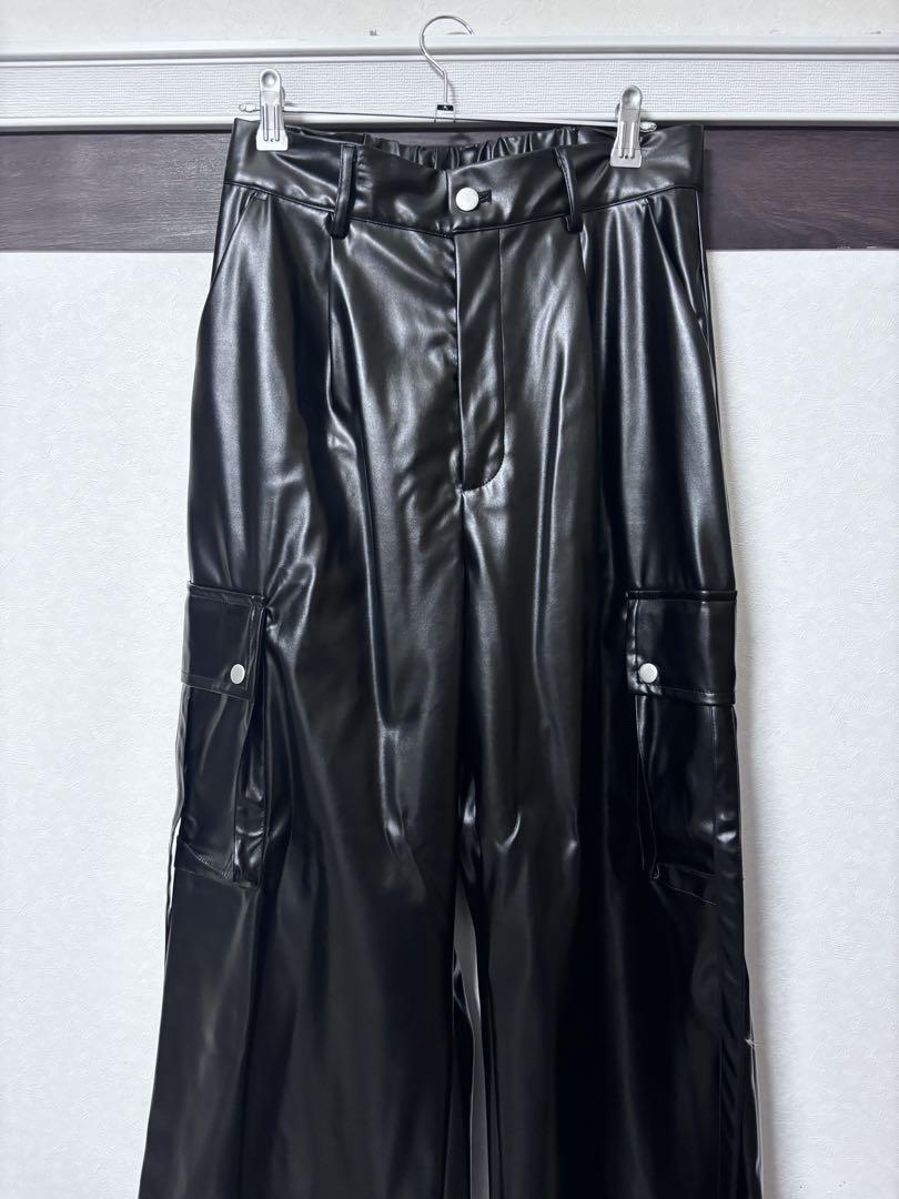 エルノロゼット レザーカーゴパンツ EllnoLoset
